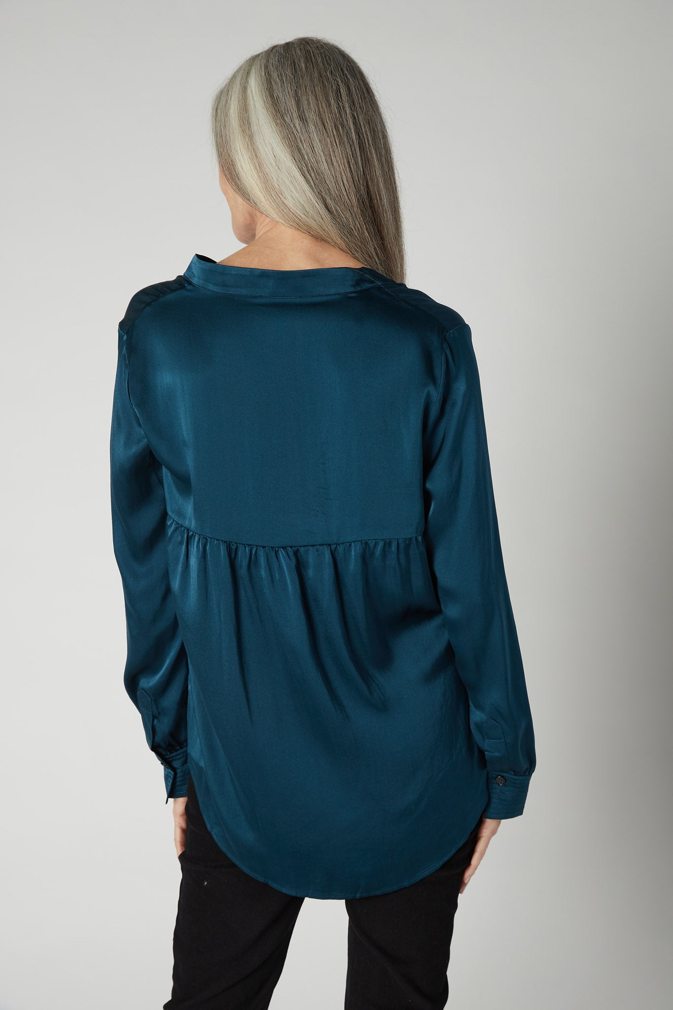 Not Too Loose Silk Blouse