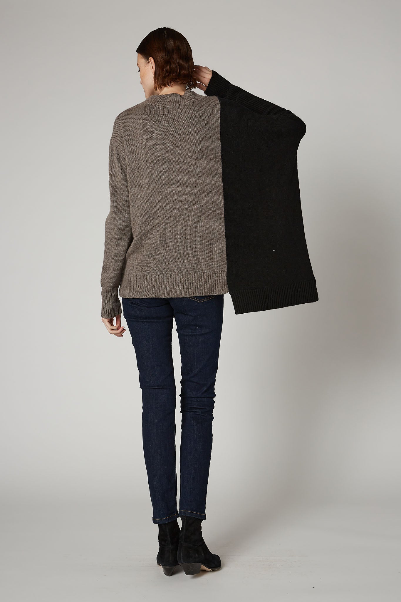 Better Half Asymmetric Sweater