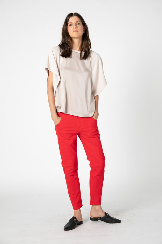 Oversized Dolman Combo Top