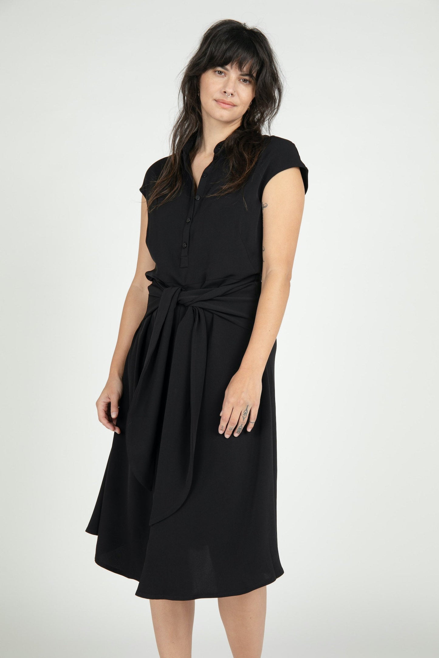 Aries Tie Waist Dress