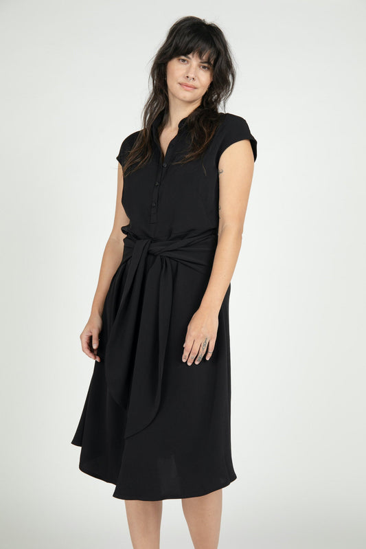 Aries Tie Waist Dress