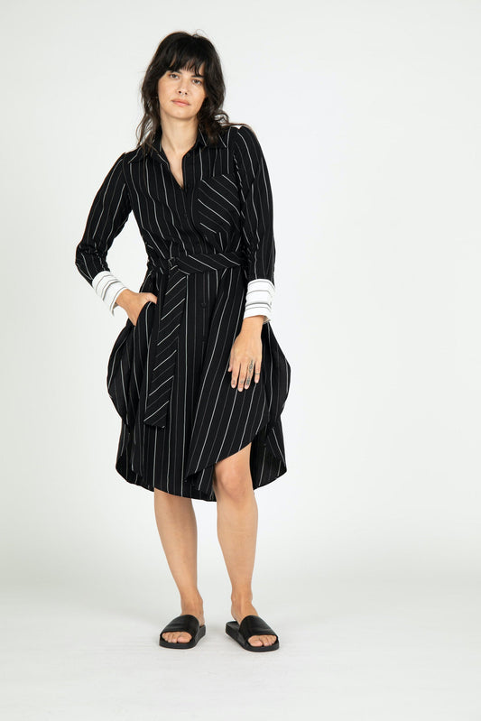 Saint Tropez Striped Shirt Dress