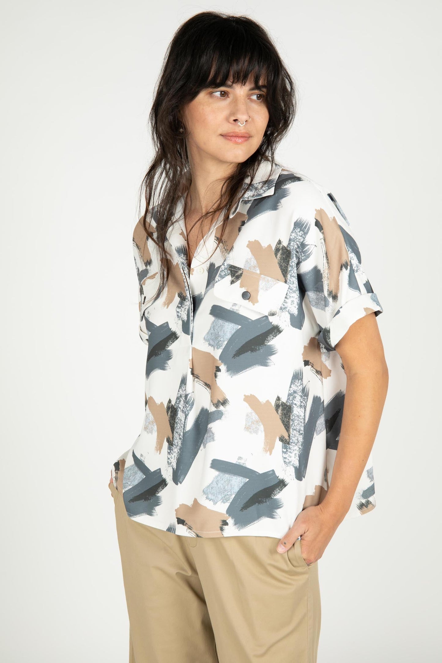 St Thomas Printed Blouse