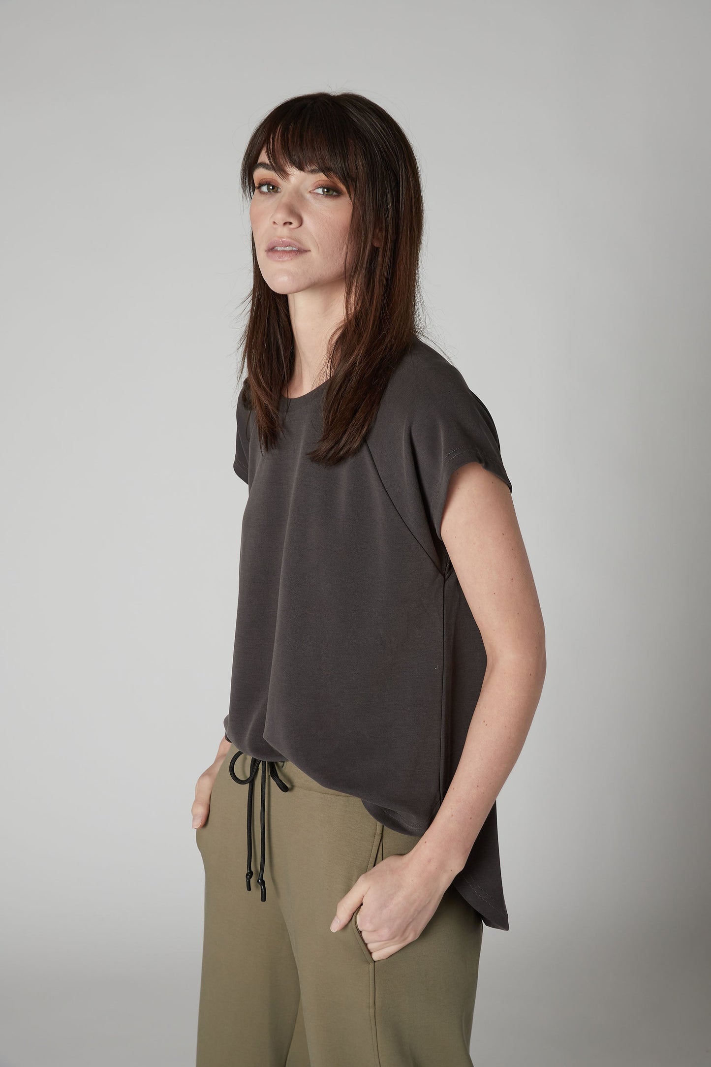WASHED MODAL RAGLAN TEE
