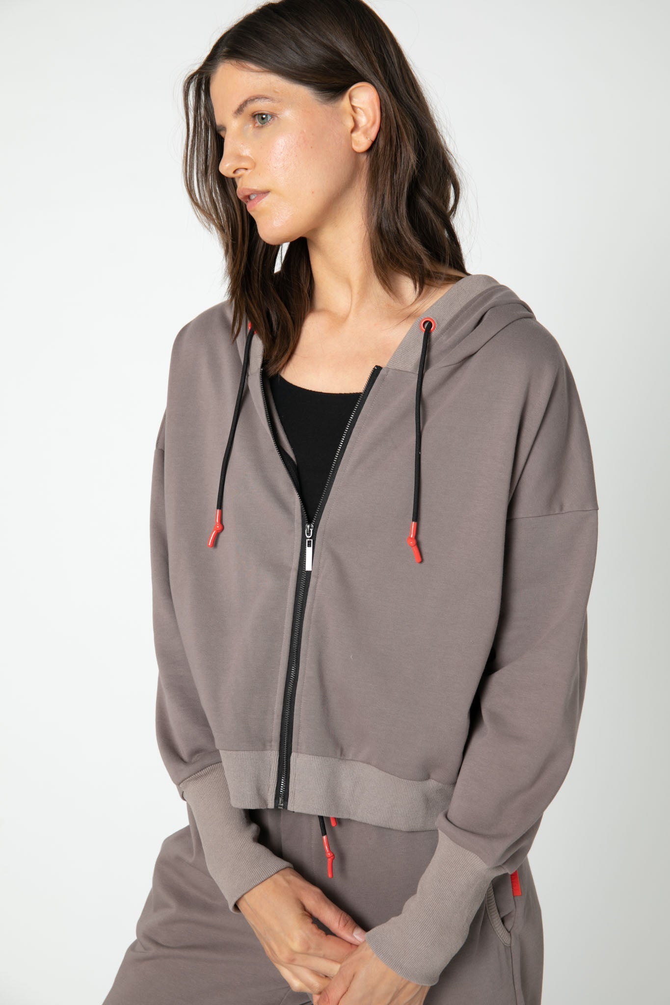 Relaxed French Terry Hoodie