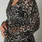 The Masterpiece Leopard Chiffon Dress