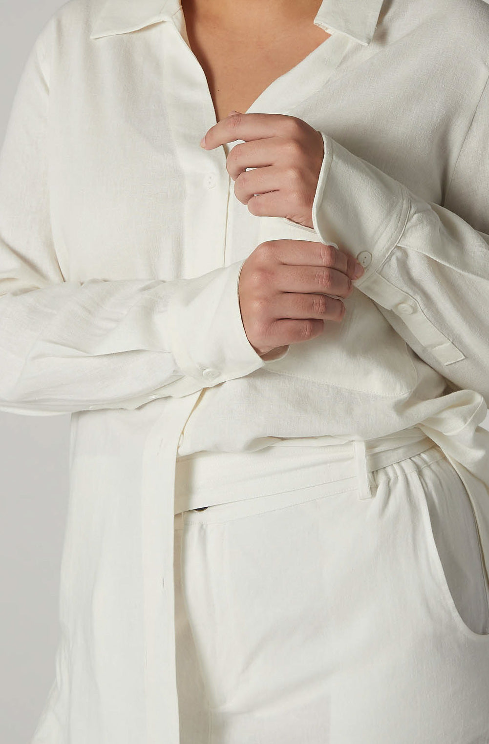 Linen Timeless Button Down Tunic