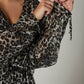 The Masterpiece Leopard Chiffon Dress