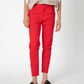 On The Edge Washed Red Pants
