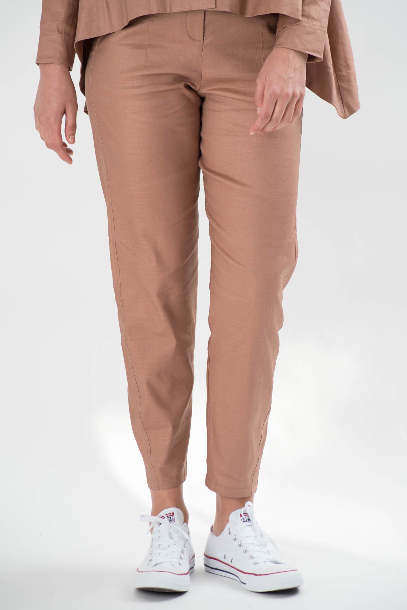 Sadie Linen Straight Pants