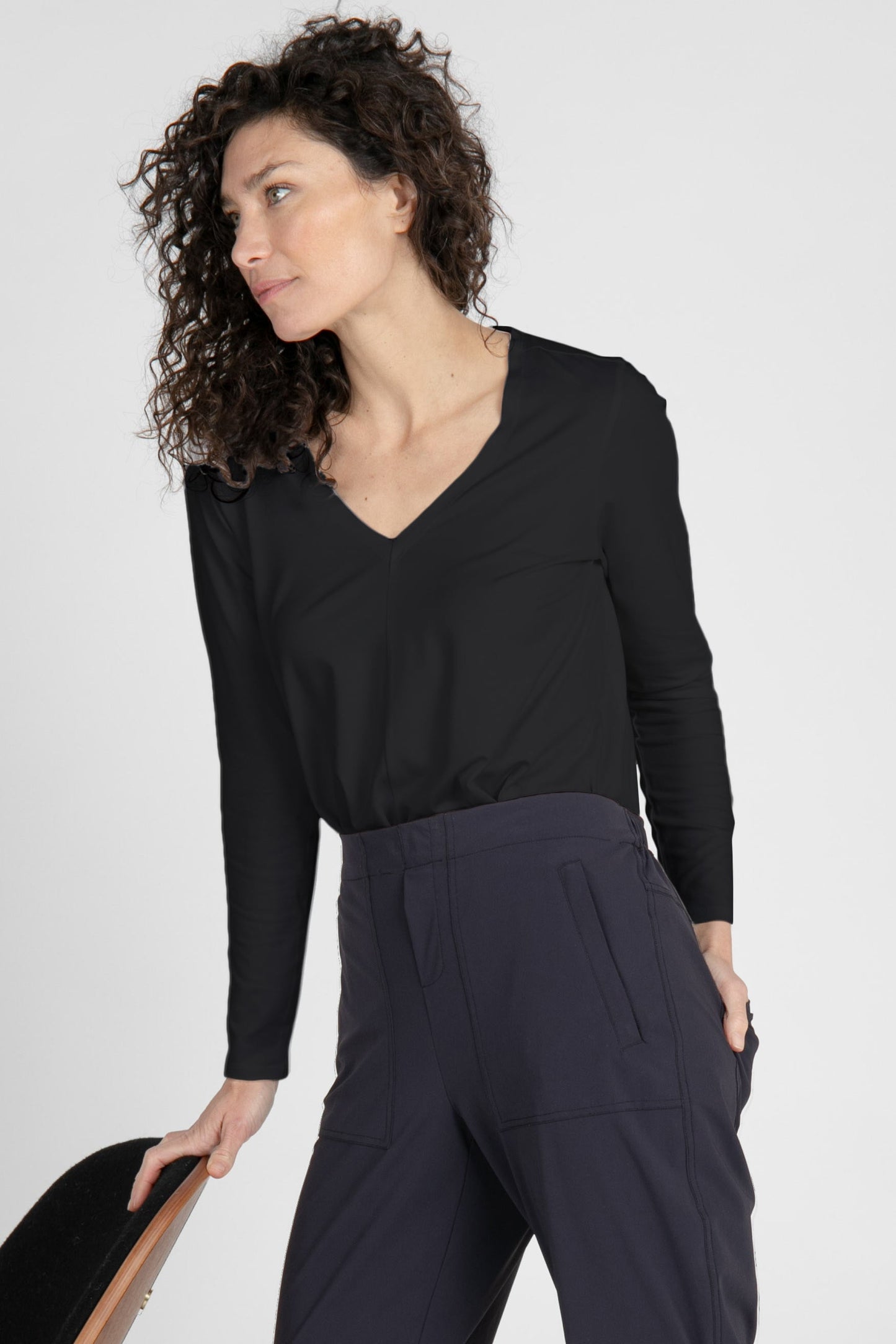 The Bamboo V-Neck Tee