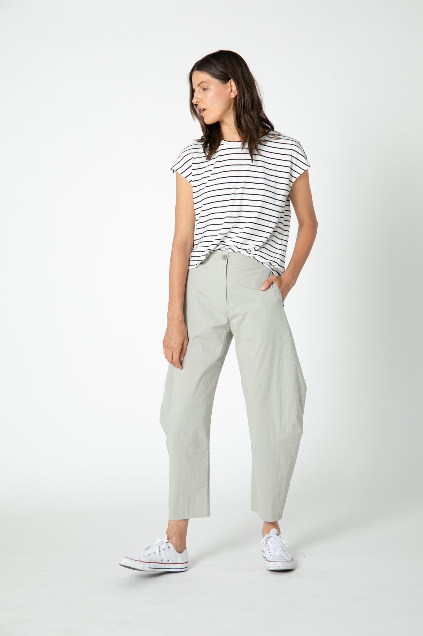 Striped Tuck-In Tee