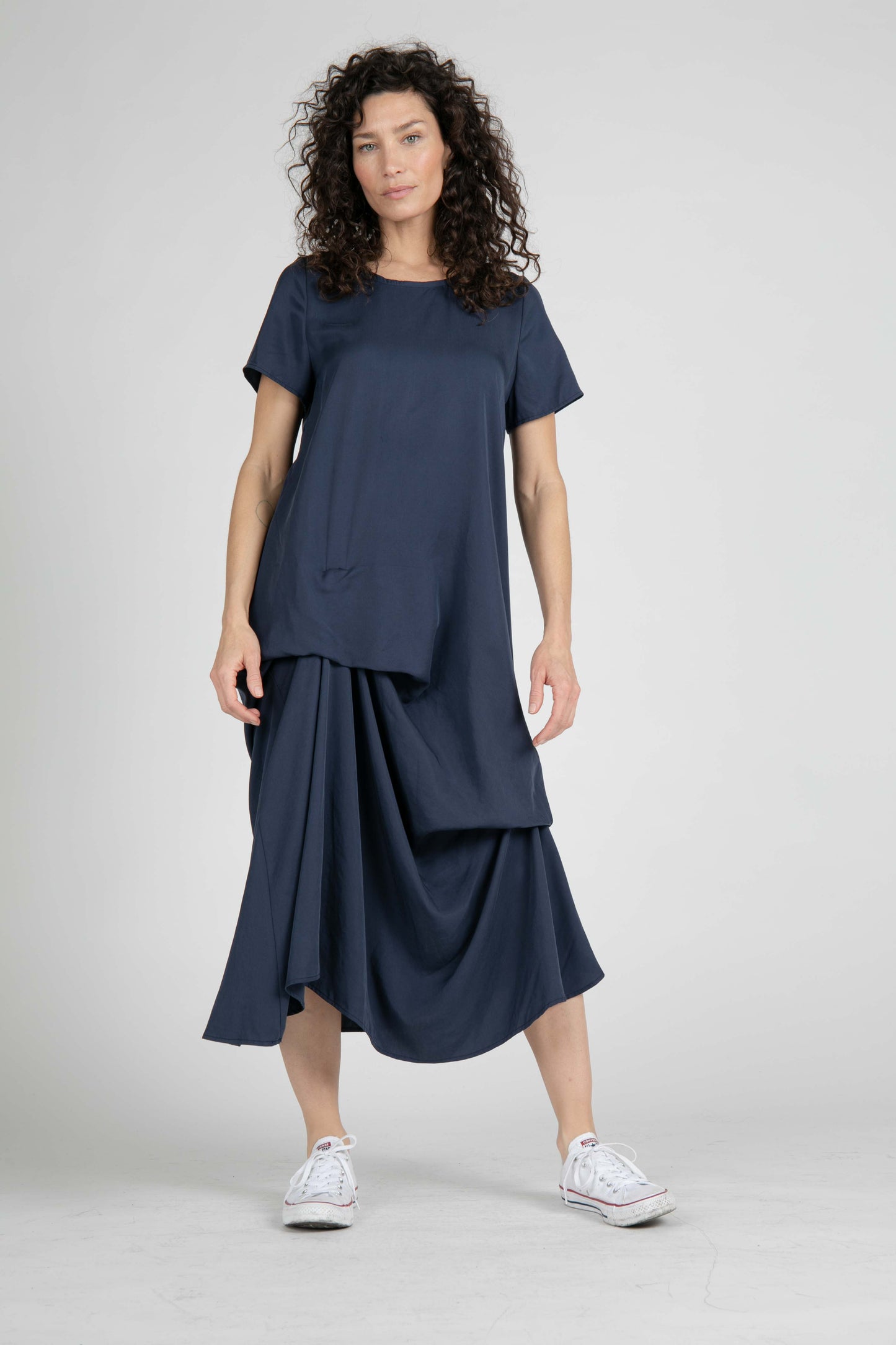Mariah Drape Dress