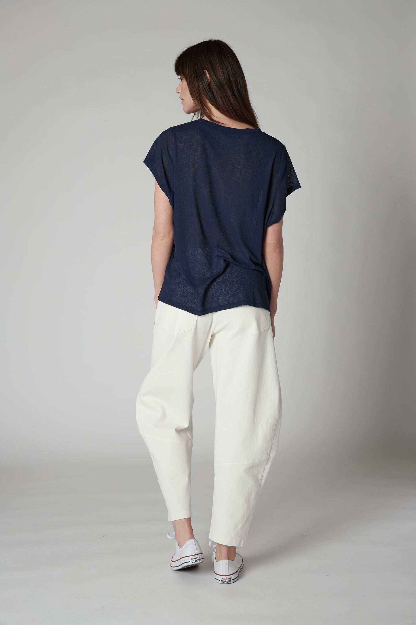Sheer Knit Oversize Tee