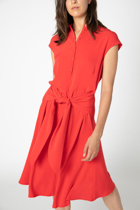 Aries Tie Waist Dress