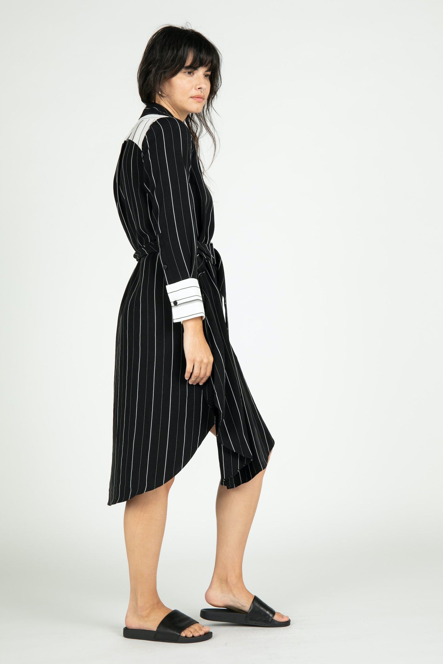 Saint Tropez Striped Shirt Dress