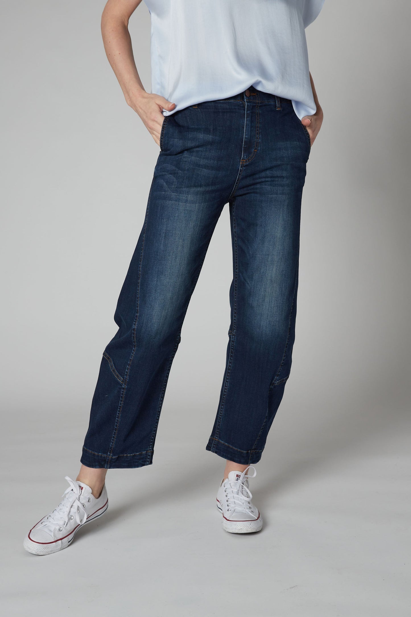 The Ultimate Barrel Denim Pants