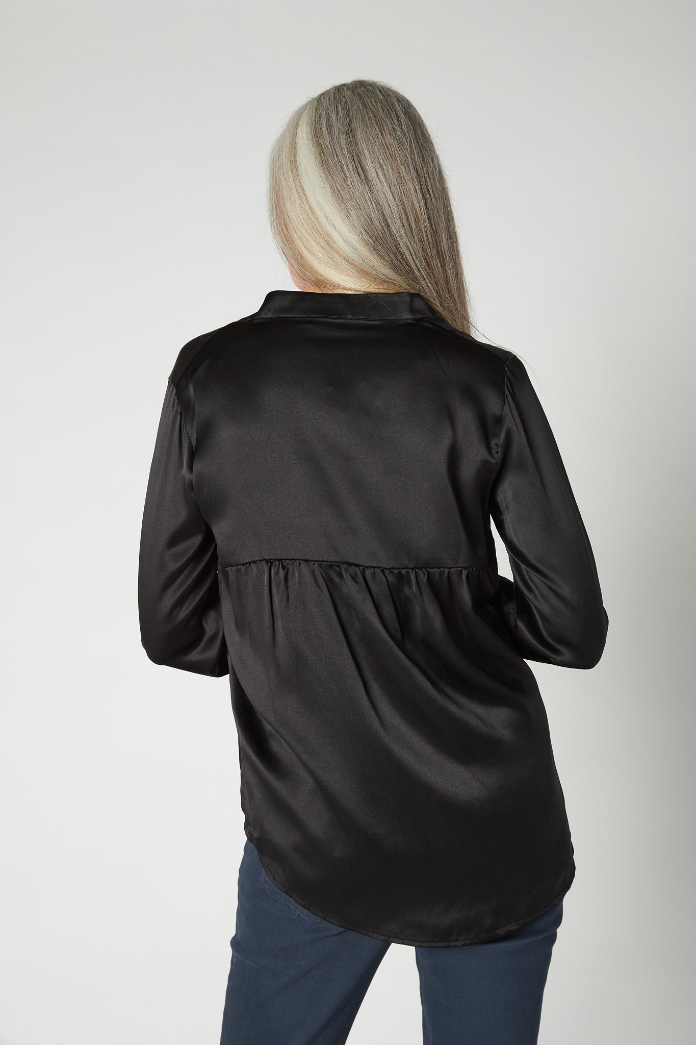 Not Too Loose Silk Blouse