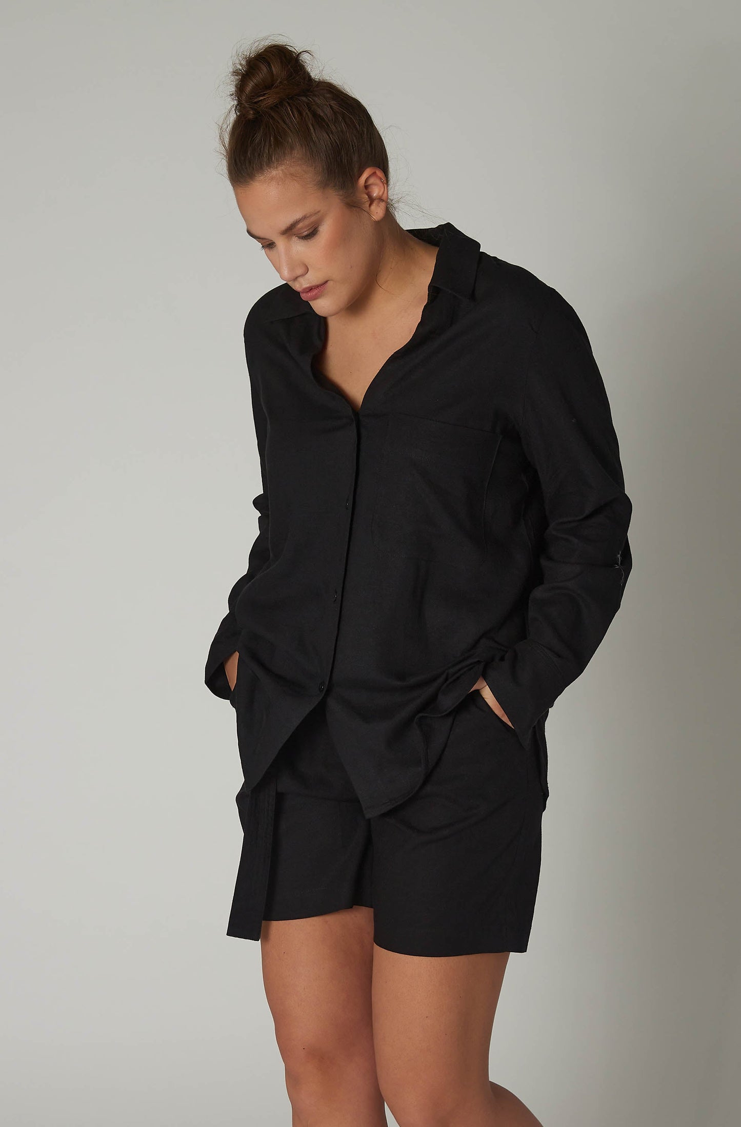 Linen Timeless Button Down Tunic