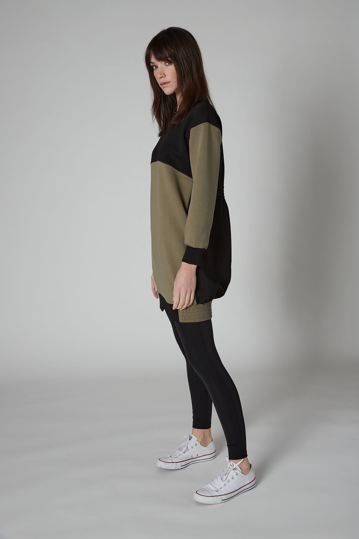 Effortless Scuba Tunic Dress