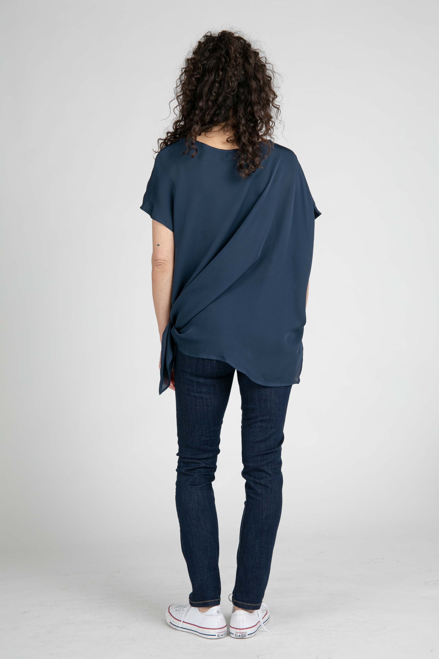 Voss Silk Tie Blouse