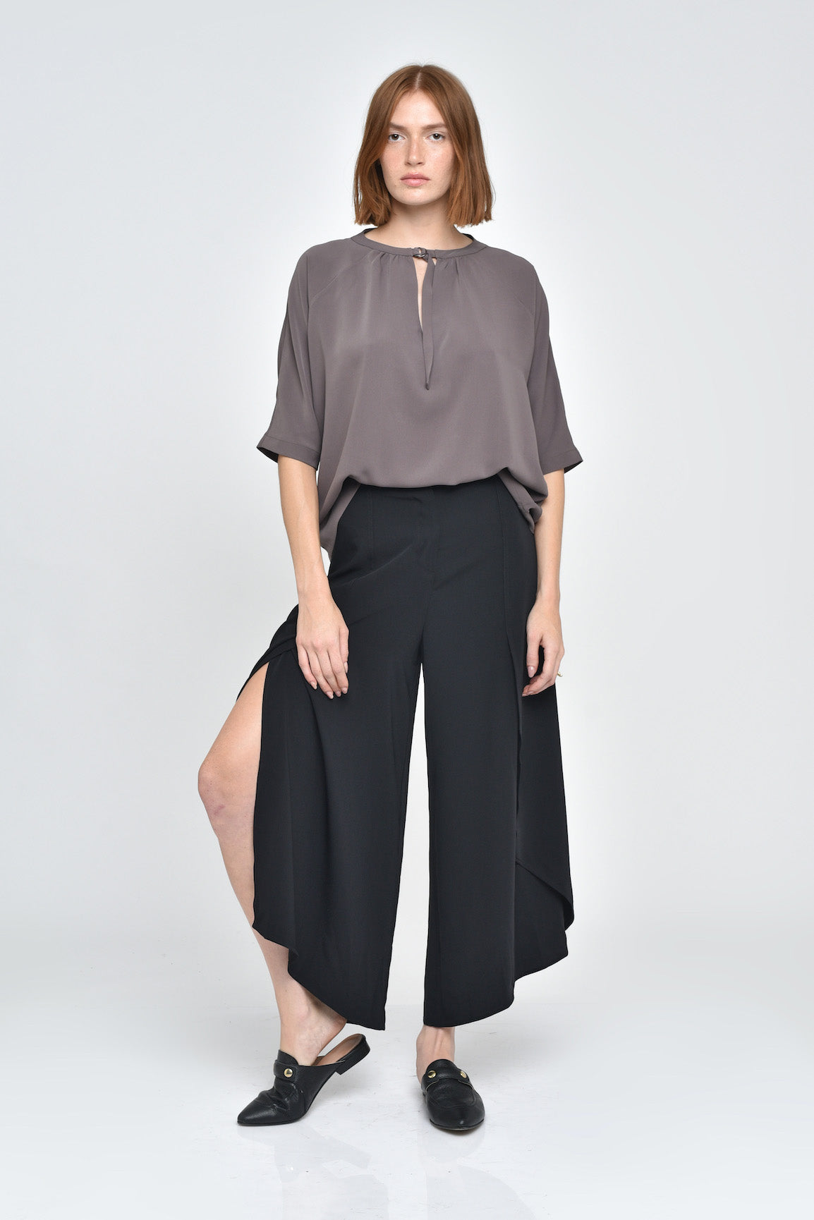 Dark Sage Alani 3/4 Sleeve Top