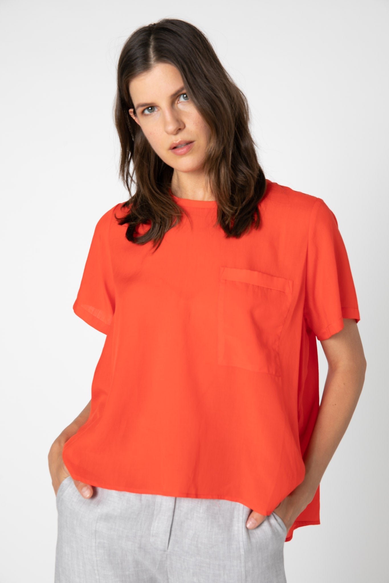 Oversized Hot Red T-Shirt