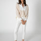 Vintage White Fitted Lilly Jeans