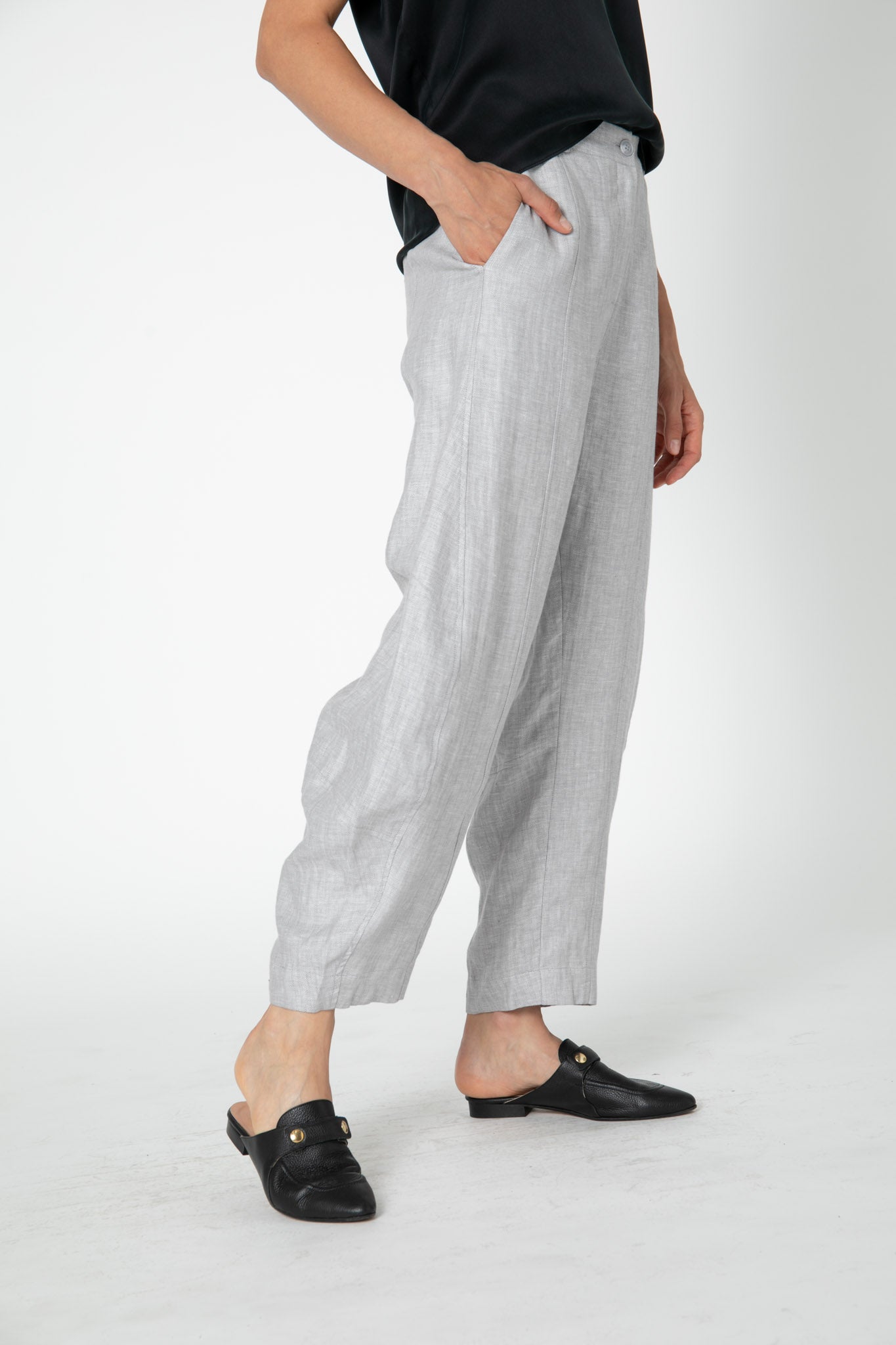 Desmond Linen Wide Pants