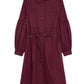 Puff Sleeve Shirt Dress