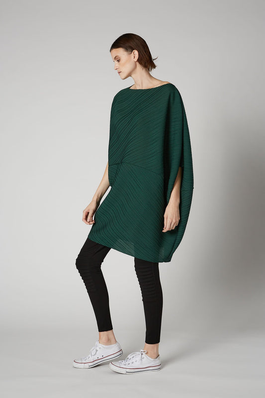 Emerald Cindy Pleated Tunic