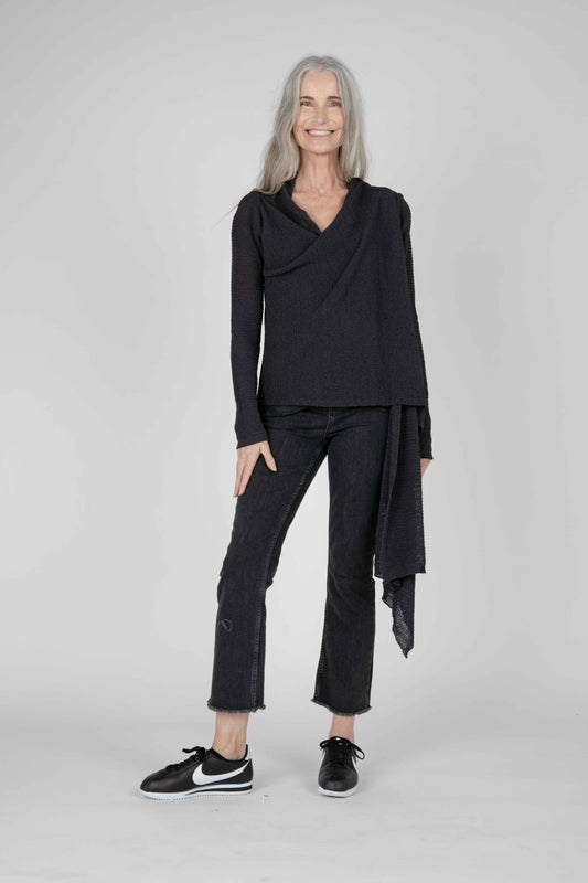 Chelsea Knit Wrap Cardigan