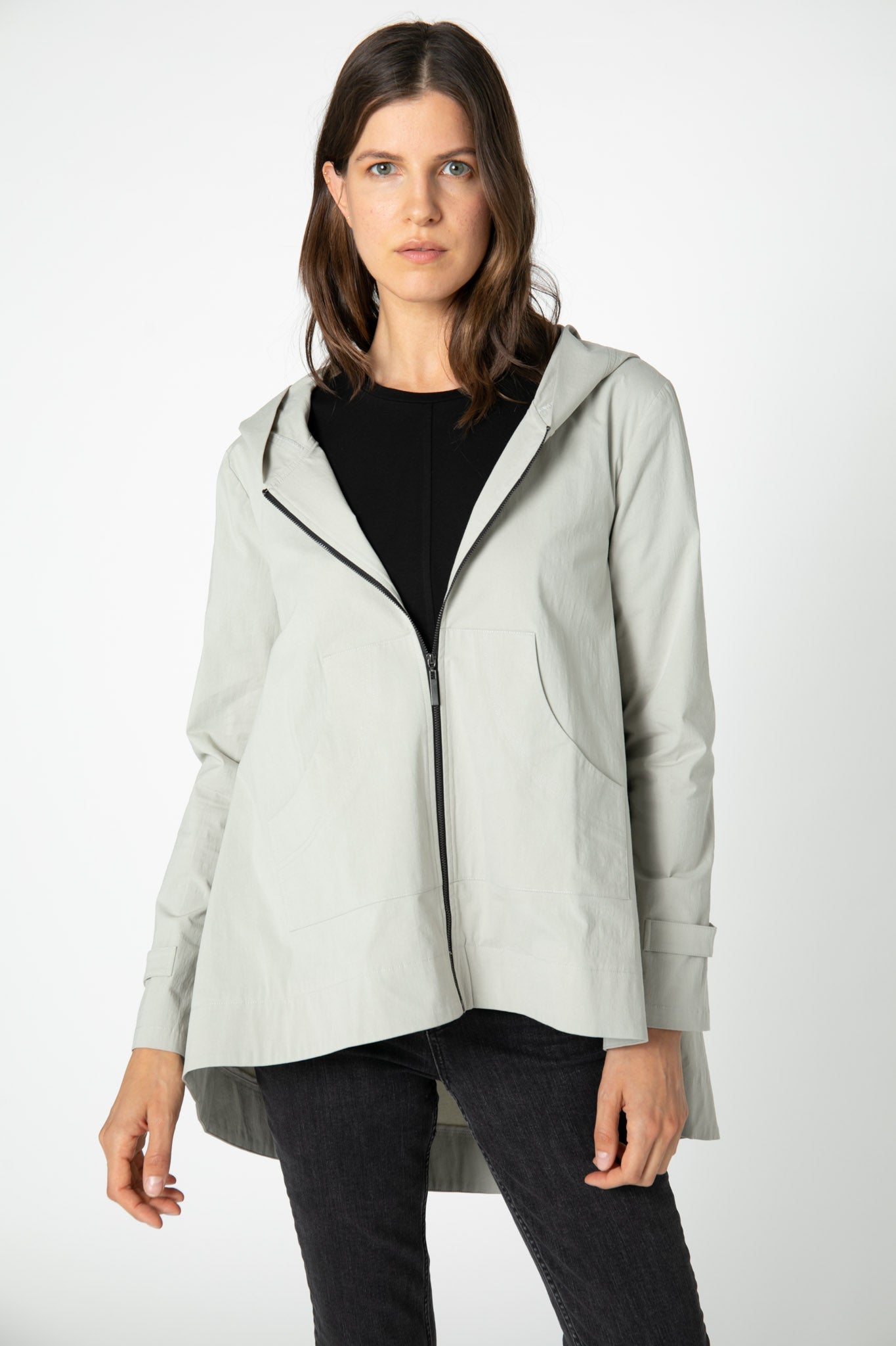 At Ease Poplin Swing Jacket