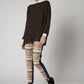 Oversized Mixed Knit Sweater