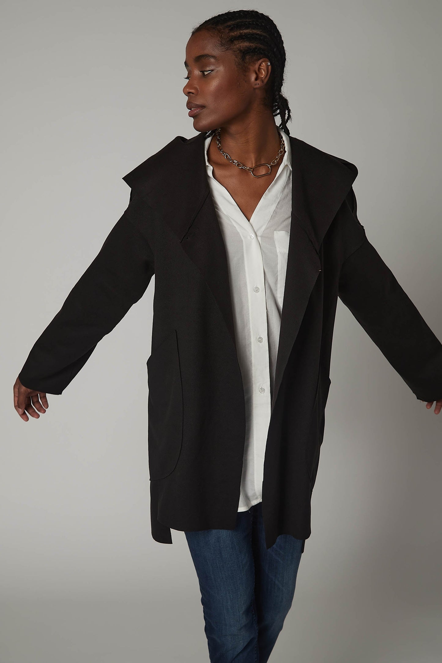 Not Too Heavy Ponti Coat
