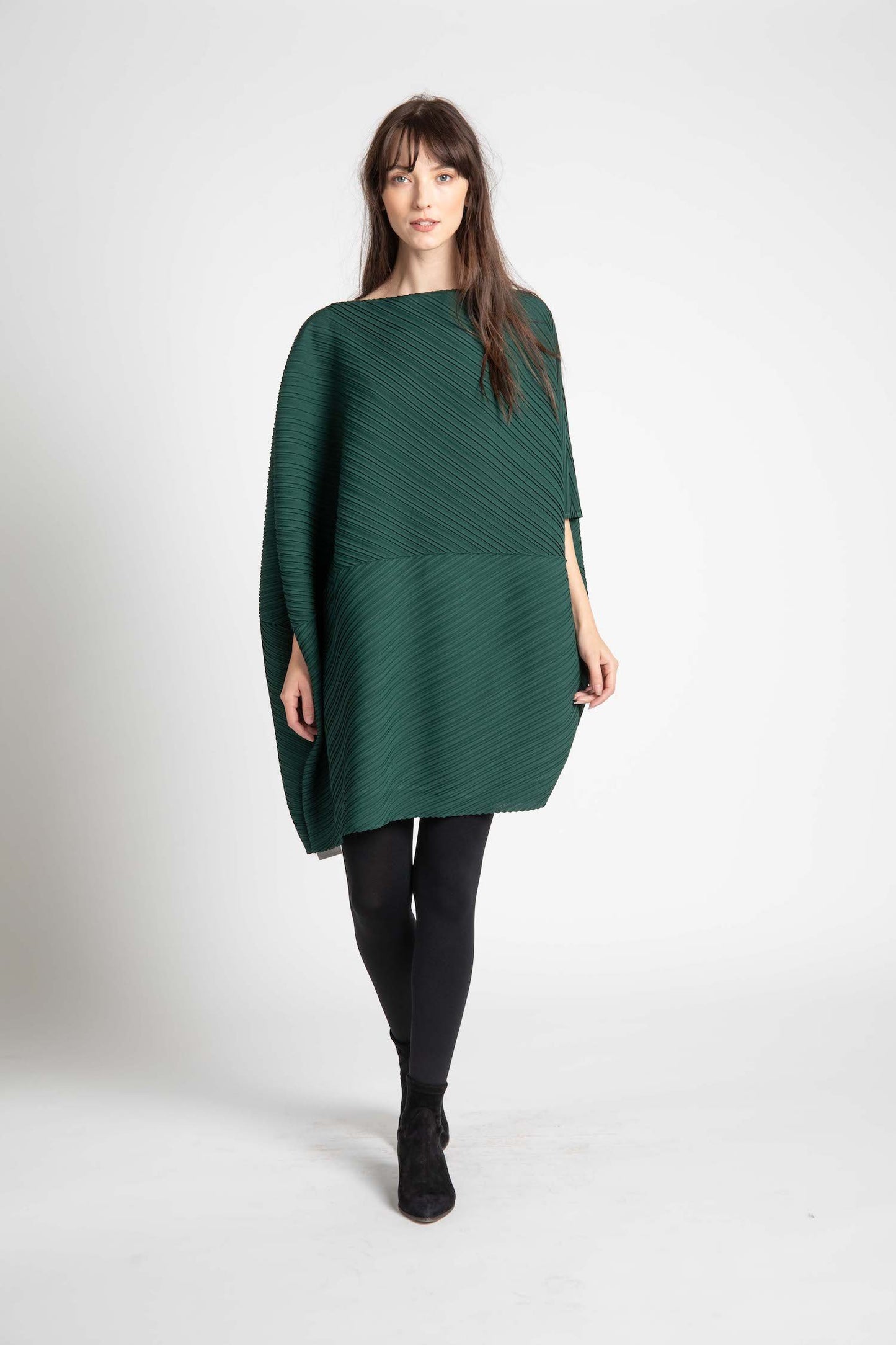 Emerald Cindy Pleated Tunic