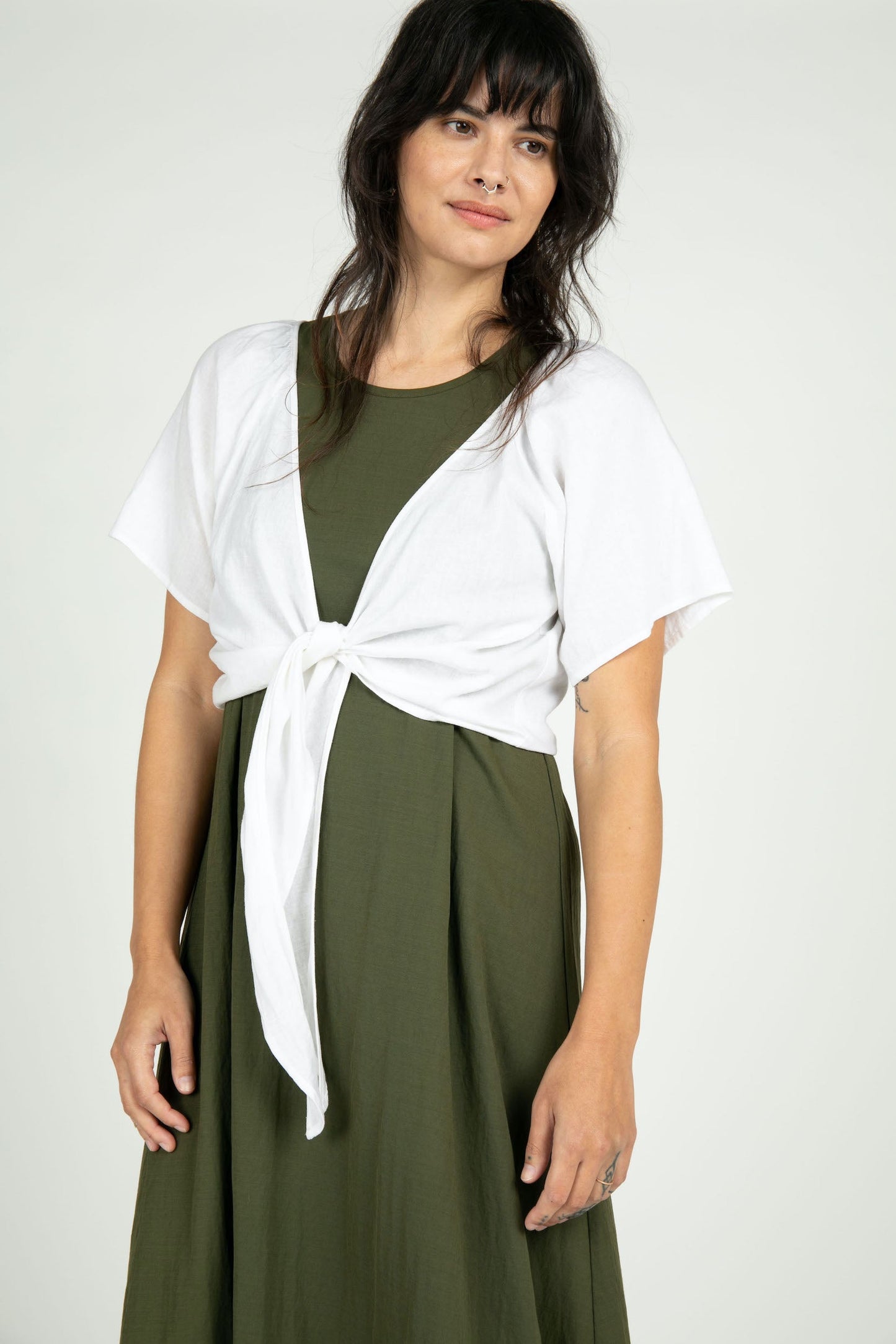 Jameson Linen Wrap Cardigan
