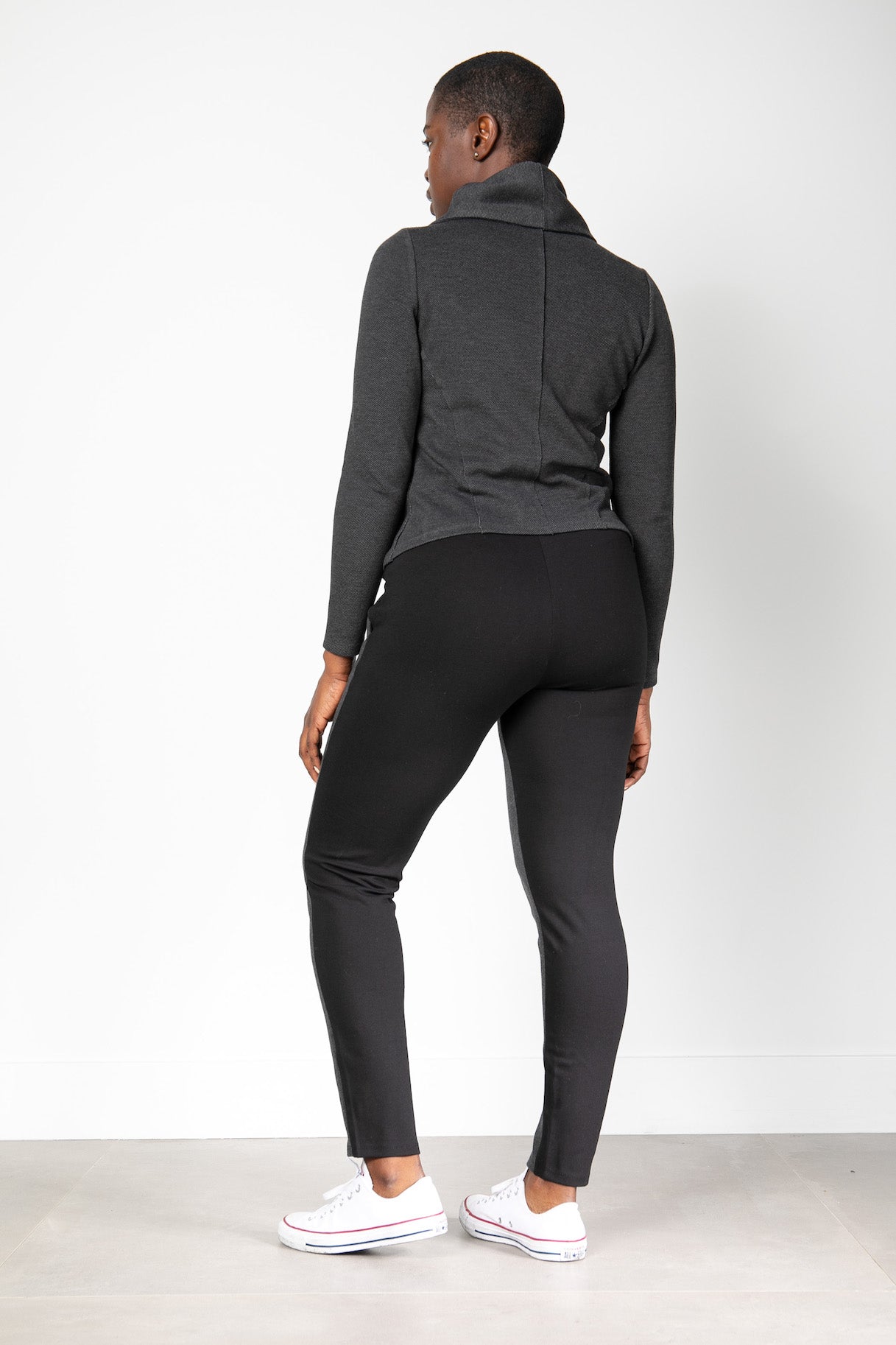 Prague Combo Fitted Pants