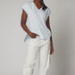 Bamboo Tuck-In V-Neck Tee