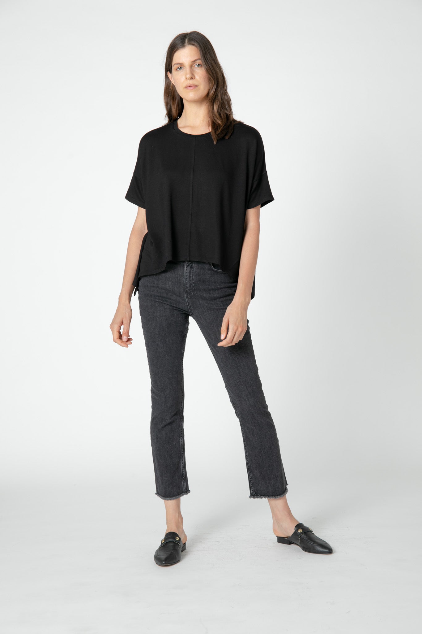 Oversized Tee With Back Details