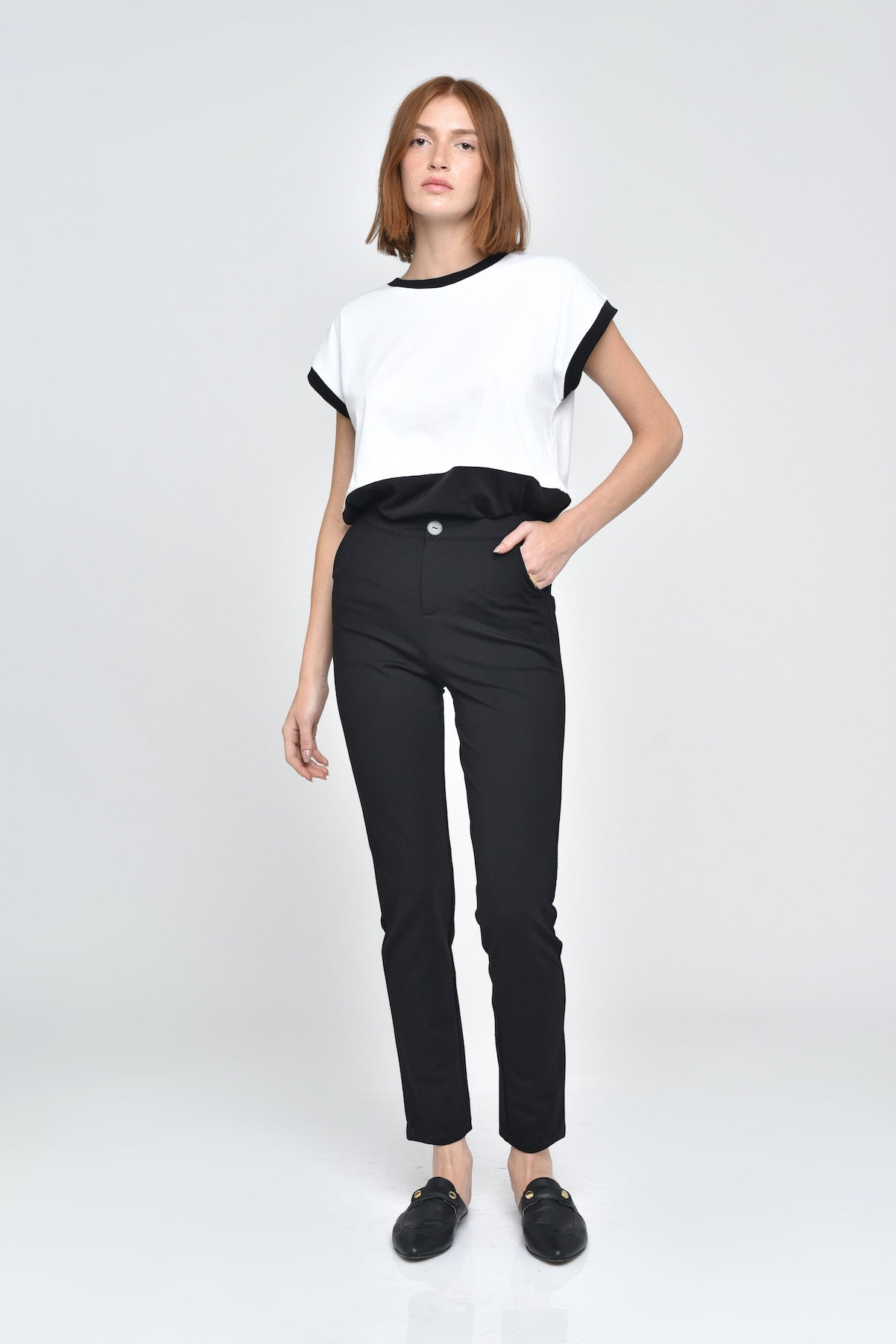 Elsie Color Block Top