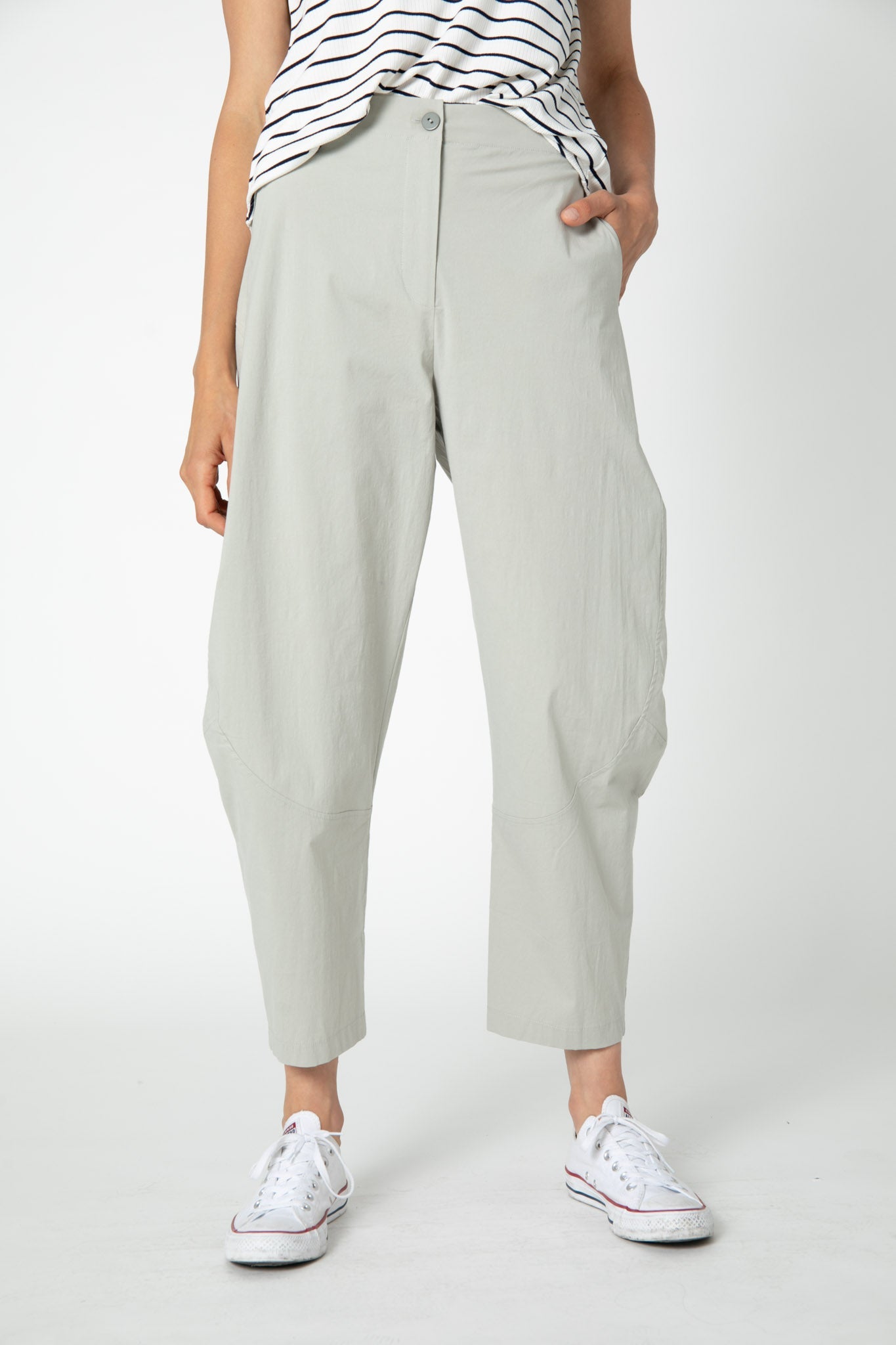 At Ease Poplin Pants