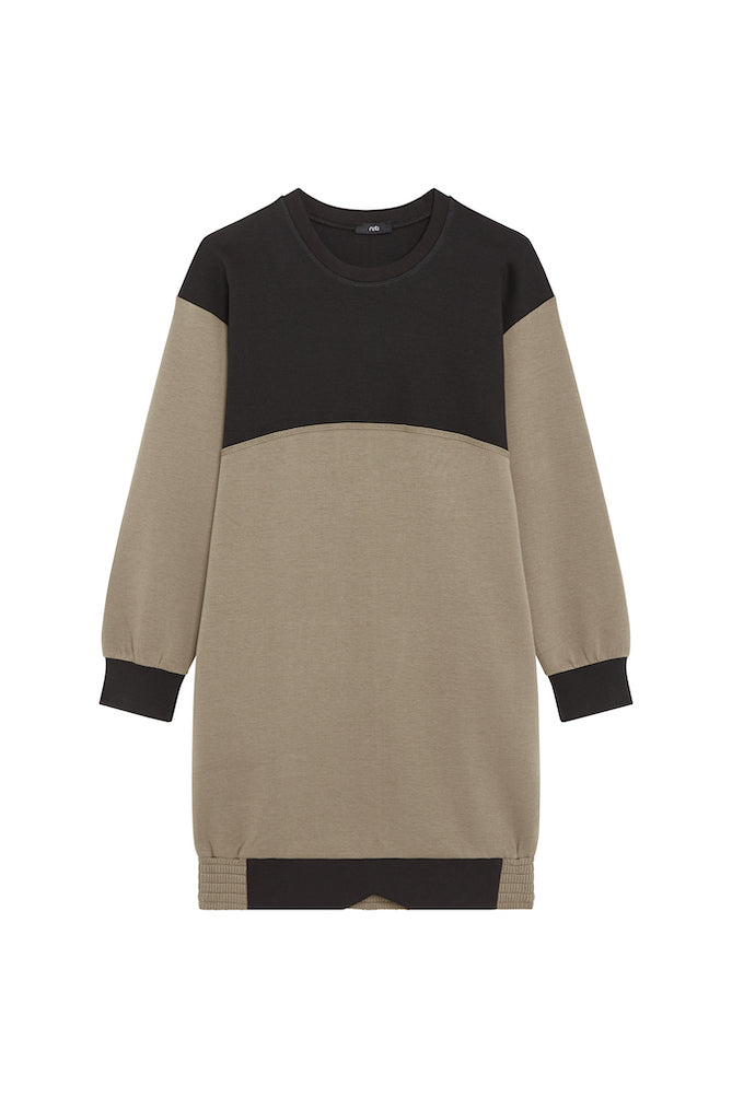 Effortless Scuba Tunic Dress