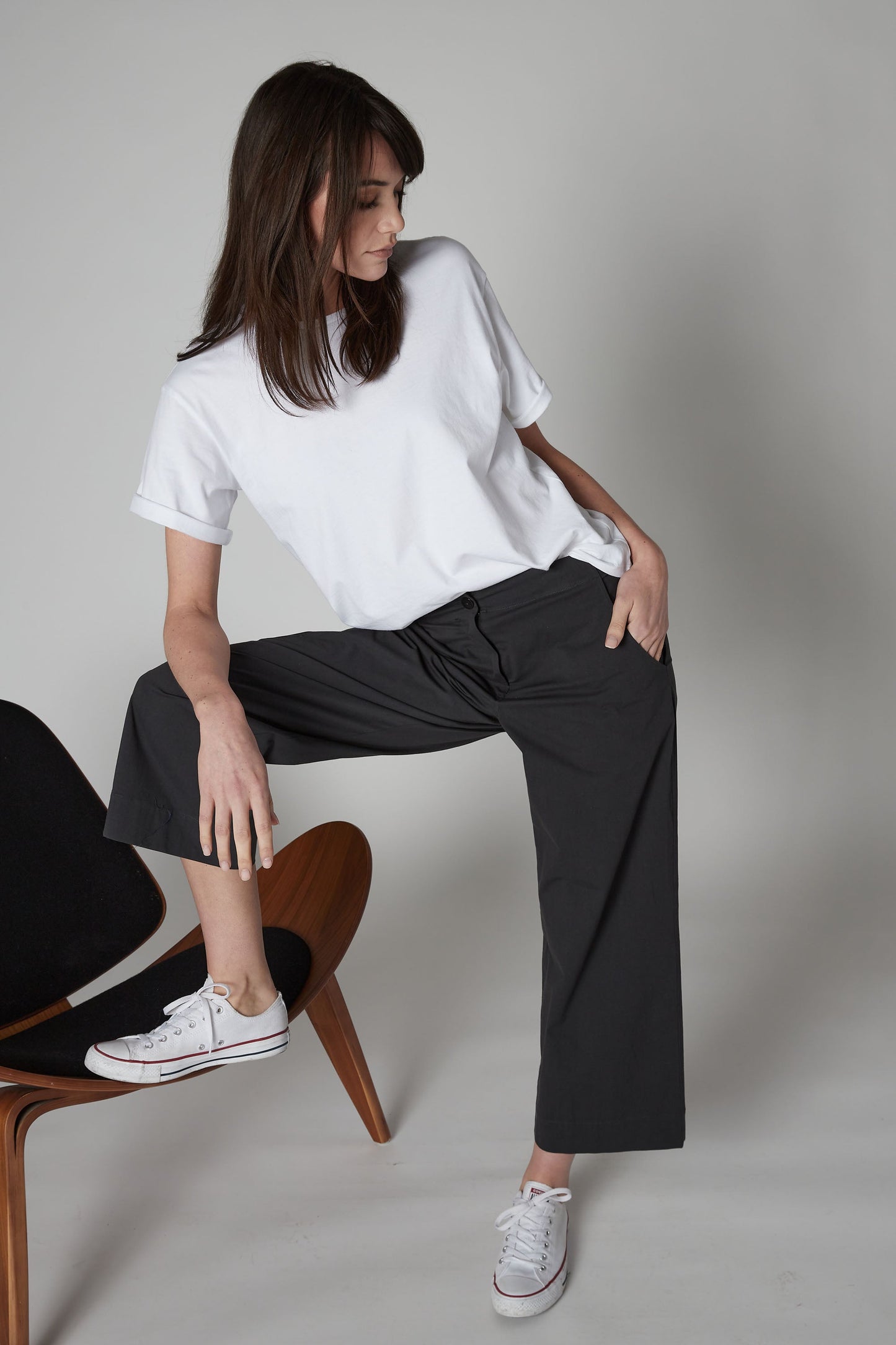 KIND OF CARGO POPLIN PANTS