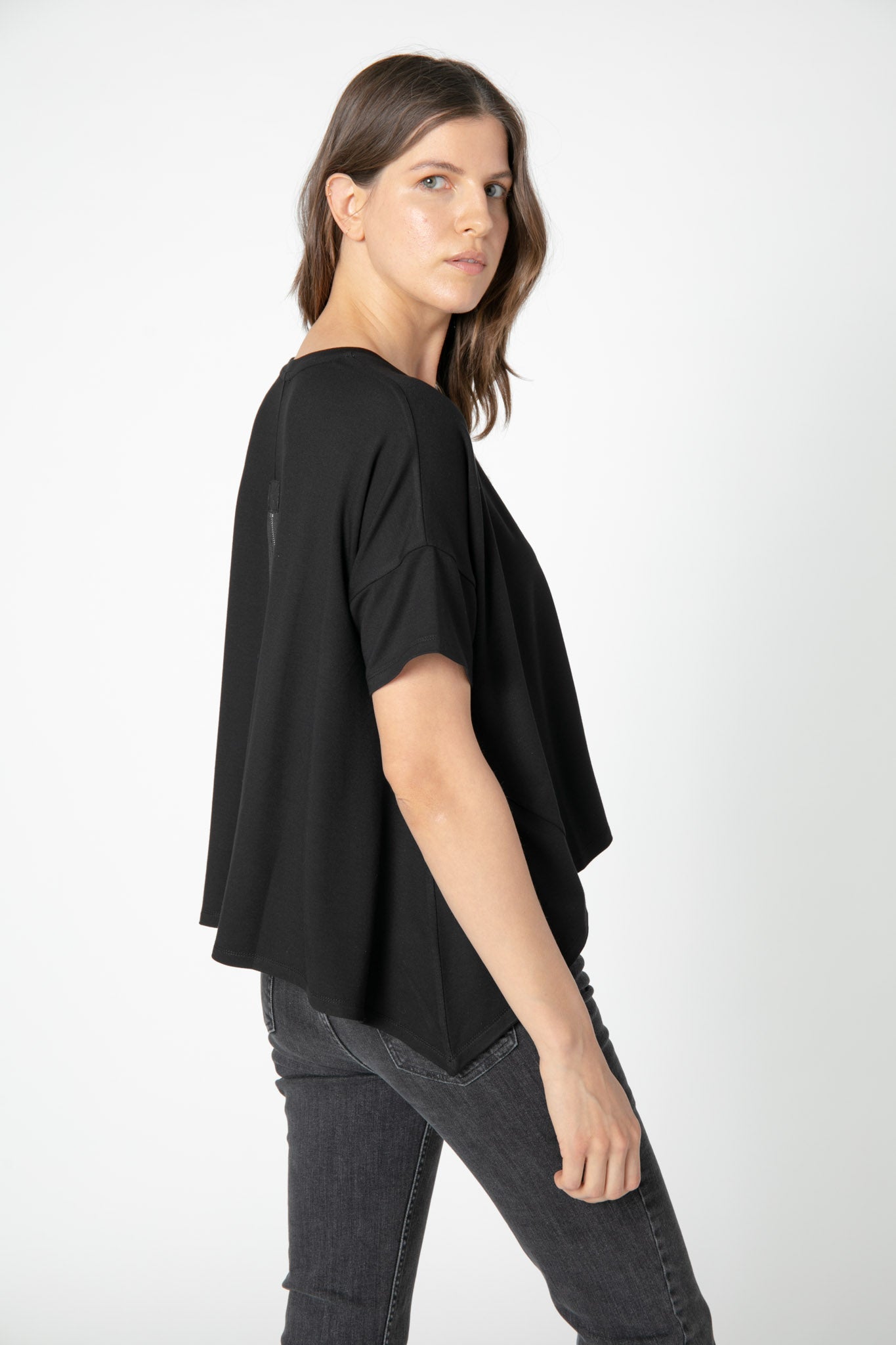 Oversized Tee With Back Details