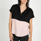Brody Linen Colorblocked Top