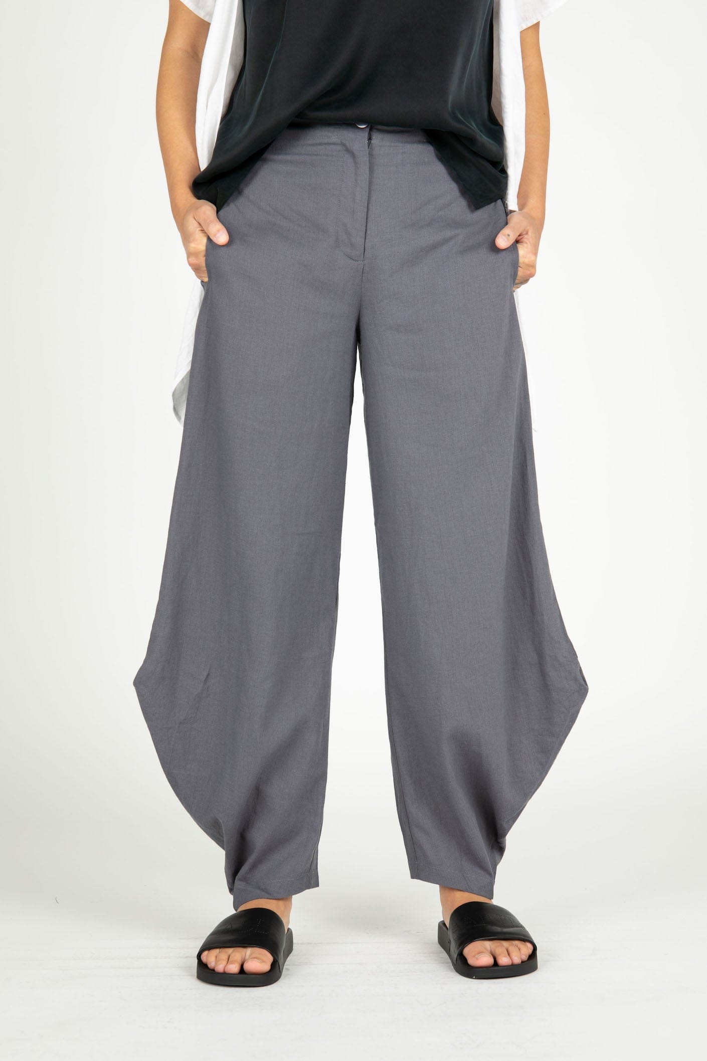 Abbot Linen Wide Leg Pants