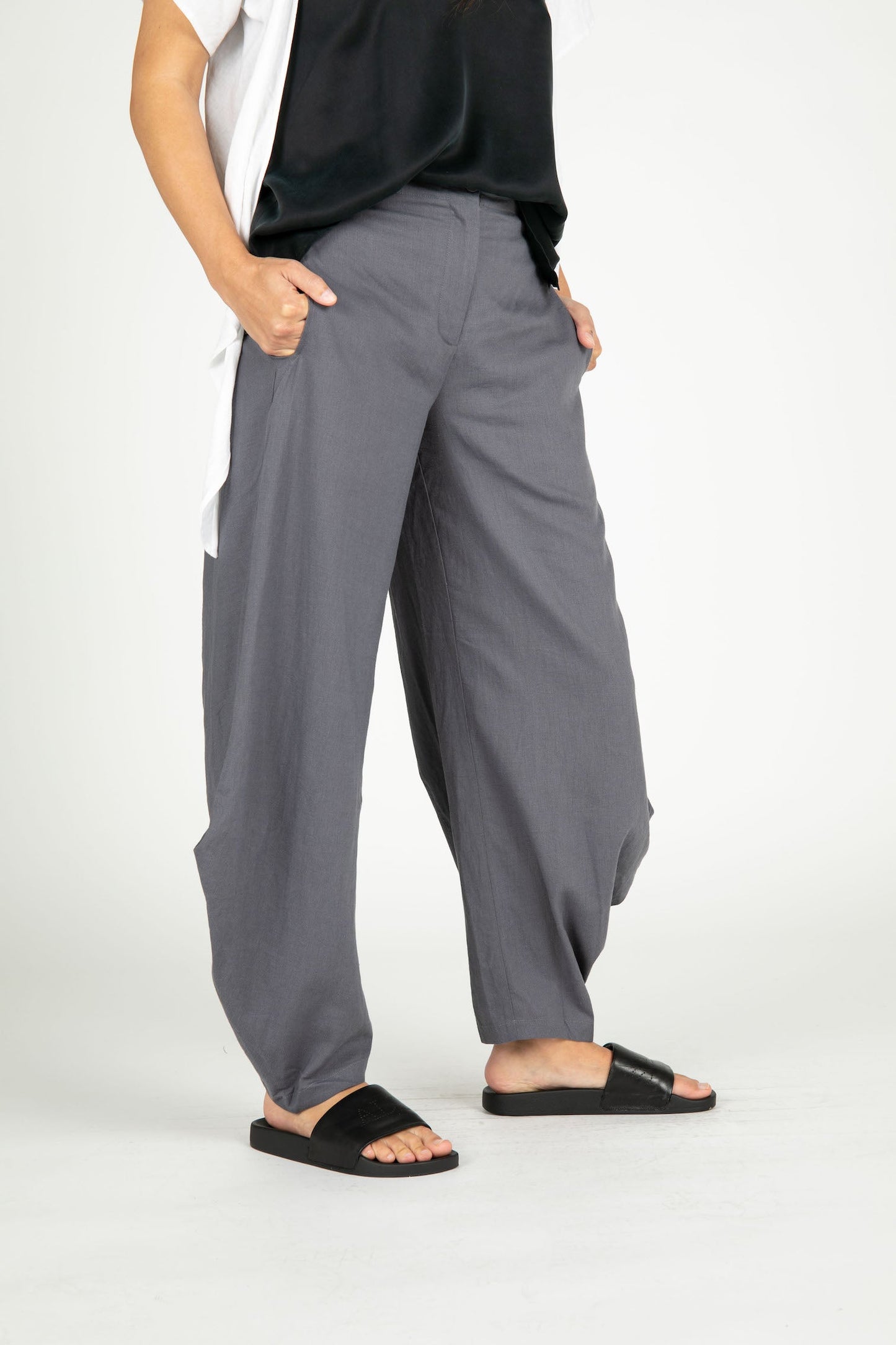 Abbot Linen Wide Leg Pants
