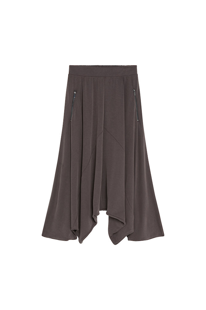 Washed Modal Almost Skirt Pants