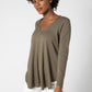 Bamboo V Neck Top